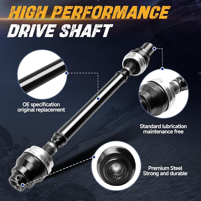 Front Propeller Drive Shaft Prop Fit for Polaris General 1000 2017-2019 | Fit for Polaris General 4 1000 2018-2019, OE 1333917