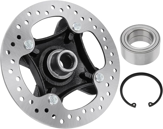 M MATI Front/Rear Wheel Hub Bearing Studs Brake Rotor for Polaris RZR XP 1000 RZR RS1 2014-2023
