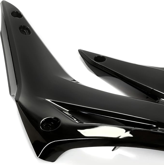 HECASA Compatible with 2003-2007 Honda CR85R Complete Replacement Plastic Kit (Black)