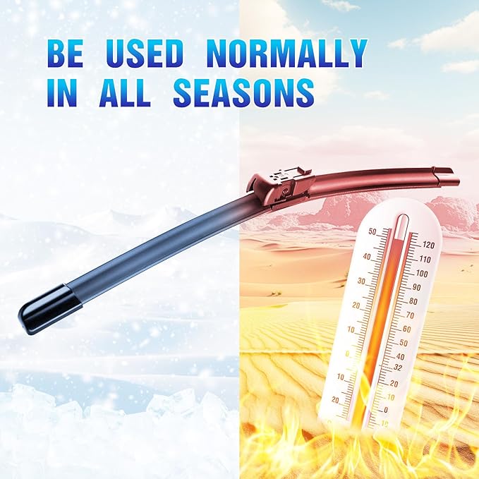 5 PLUS® Windshield Wipers Replacement for 2024-2021 Chevy Tahoe Suburban/GMC Yukon Yukon XL,Silicone Water Repellent Wiper Blades-22"/22"/13"(Set of 3), OEM Fit, All-Season, Easy Installation