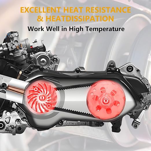 Clutch Drive Belt 0823-529 Compatible with Arctic Cat 2018 2019 2020 2021 2022 2023 2024 Wildcat XX RG XT SE LTD EPS CA Flat Fossil Hill 50 UTV CVT 0823529 Transmission Utility Terrain Vehicle