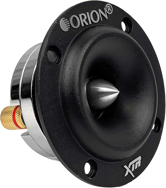 ORION XTR Series XTW350NE 3.2” Super Bullet Neodymium Tweeter | Aluminum Diaphragm, 1” Voice Coil, 110W RMS, 440W Max, Built-in Crossover - Pro Car Audio Tweeter (Pair)