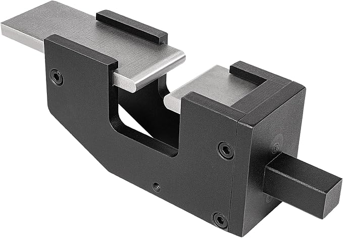 5 Pcs Blacksmith G2 Guillotine Tool, Blacksmith Slash Fullering Tool with Flat Dies for Round or Square Shoulders, Leaves, Cat Tails, Candle Cups etc, Black