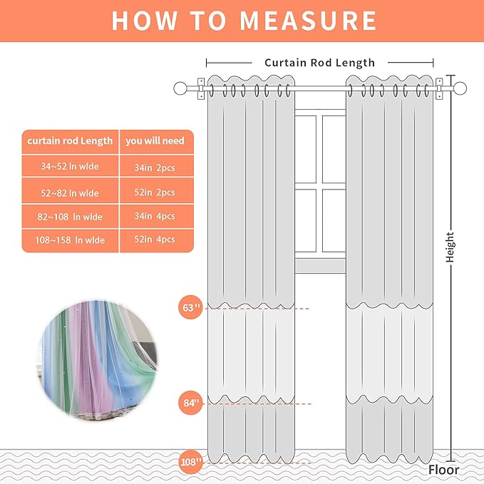 XiDi Green Purple Blue Curtains for Girls Bedroom Decor Kids Blackout Curtains for Nursery Room Darkening Rainbow Princess Unicorn Wall Decals Little Girl 52x45 Inches Long 2 Panels Set