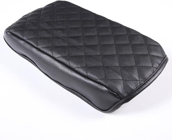 TINKI Center Console Armrest Cover Kit, Console Armrest Cushion Automotive Customized Console Armrest Cushion, Fit for Mercedes Benz G Class 2013-2018 Accessory Organizer Protector (Plaid - Black)