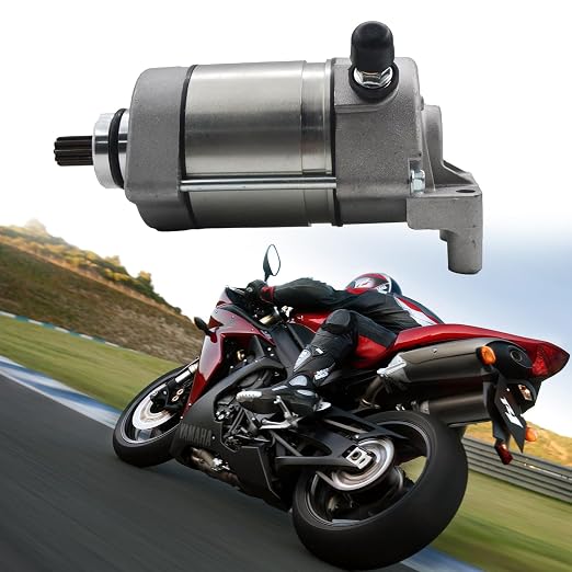 KARSEE Starter Motor Compatible with Yamaha R1 YZFR1 YZF-R1 2004-2008 5VY-81890-00-00 5VY-81890-01-00 5VY-81890-02-00 4C8-81890-01-00
