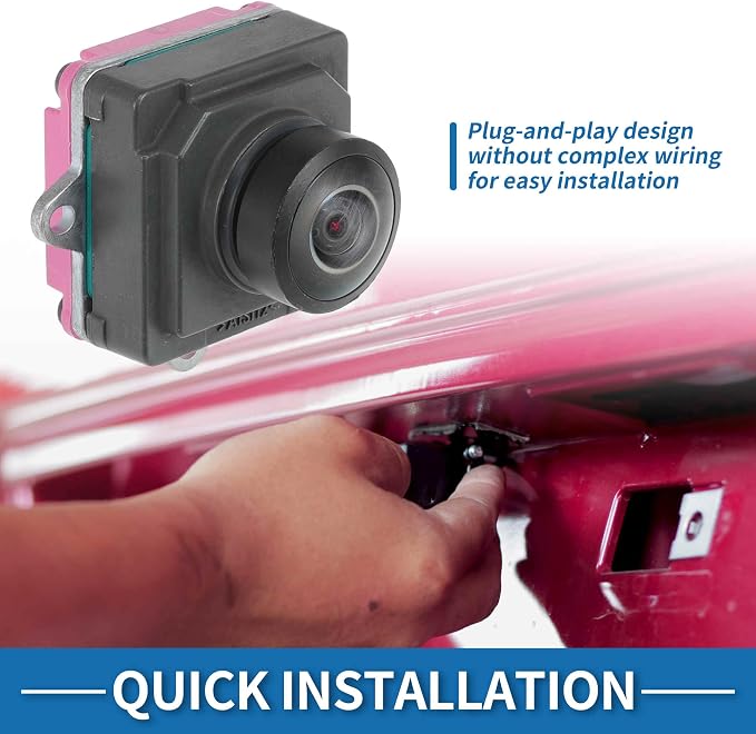 Rear View Camera for Dodge for Ram 2500 3500 6.4L 6.7L 2019-2024 Park Assist Backup Reverse Camera Replace No.04672735AD/04672735AB/4672735AD