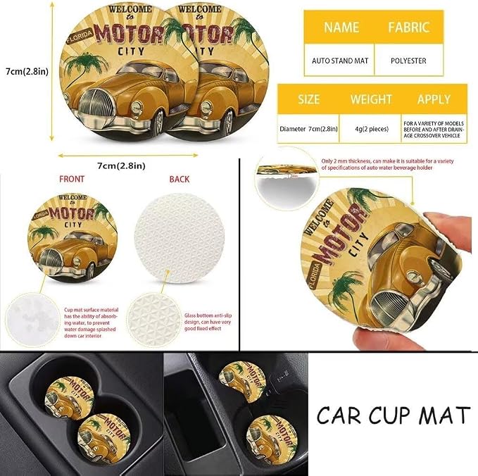 11 Pcs Car Seat Covers Full Set, American Flag Deer Camo Men Women Car Seat Covers Coasters, Patriotic Heavy Duty Seat Covers for Trucks, Seat Belt Key Chains, Car Accessories