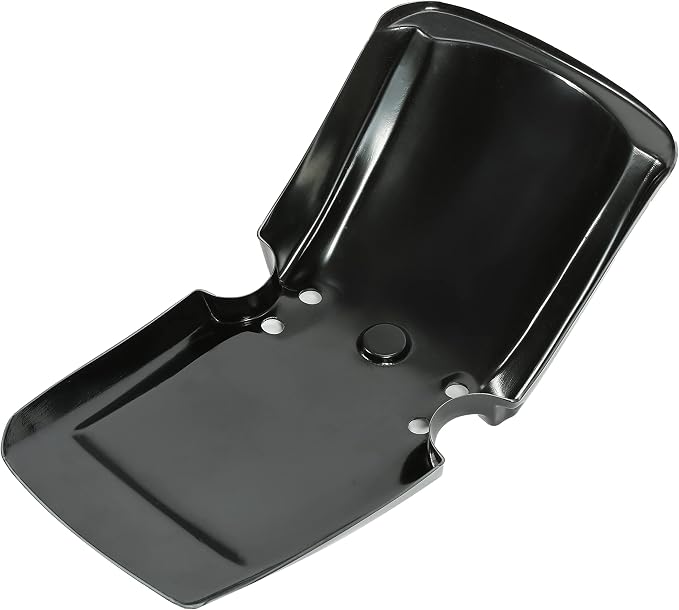 ALMULOO Front Fender Plastic ABS Black Compatible with 1983-1985 Honda ATC200X Three‑Wheeler