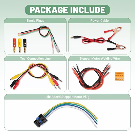 Upgraded QDB-5A Ignition Coil Tester, Automobile Actuator Drive Detector, Fit for Ignition Coils, Fuel Injectors, PWM-Controlled Solenoid Valves, Urea Pump Motors - New Upgraded QDB-5A