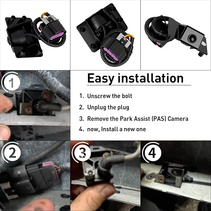 15173619 Park Assist PAS Camera Compatible with Cadillac Tahoe 2007-2008,Suburban 1500 2007-2008,Suburban 2500 2007-2008.Compatible with Yukon 2007-2008,Yukon XL 1500 2007-2008