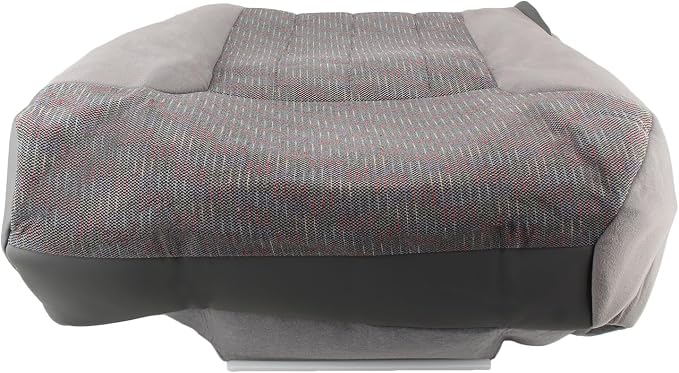 AUTOKAY Seat Cover for Dodge Ram 1500 2500 1994 1995 1996 1997 Front Bottom Cloth Seat Cover Gray