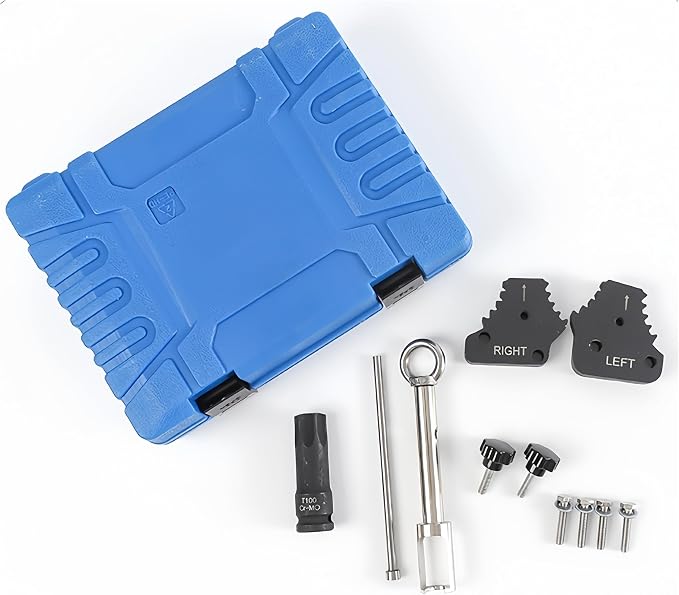 Timing Gear Holder Retainer Tool Set Compatible with Mercedes Benz Maybach M276 M278 Engines, Camshaft Sprocket Screw Removal Installation Tool Kit, with T100 Socket & Fuel Injector Puller