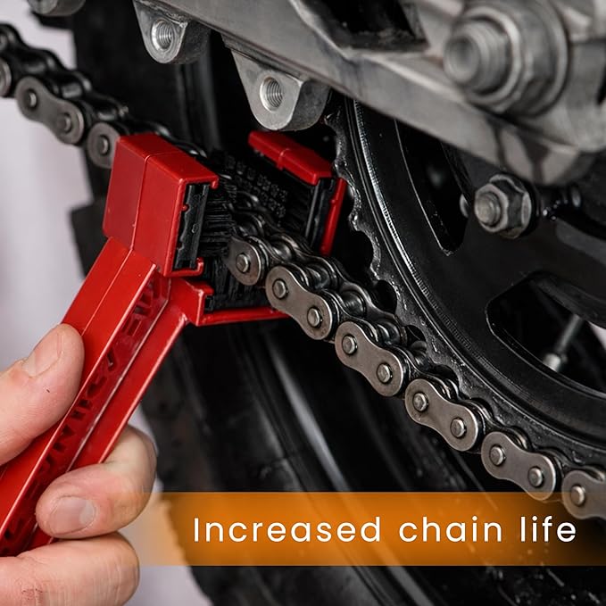 GRAND PITSTOP Chain Cleaner, Degreaser 160ml and Chain Lube, Greaser, 160ml Motorcycle Bike Chain Cleaner for all bikes Motorcycles, Super Durable