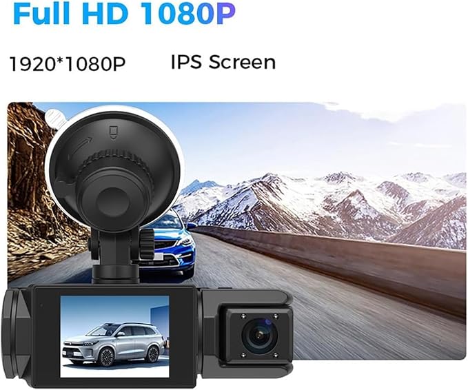 Car Dash Cam HD 1080p Car DVR Vehicle Camera Video Recorder Dash Cam G-Sensor
