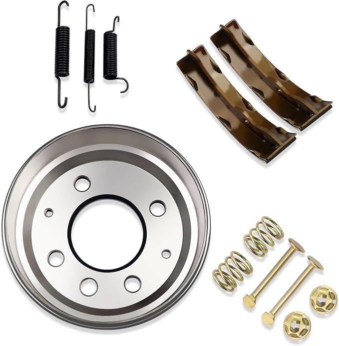 Brake Drum Hub Brake Shoes Kit For Yamaha Golf Carts G9 G14 G16 G19 G20 G21 G22 JU0-G6521-00-00 J17-46521-00 J55-G6521-00 J55-G6521-01 JU0-G6521-00 J55-G6521-19-00 JN6-F5331-01-00 JN3-F5330-00-00