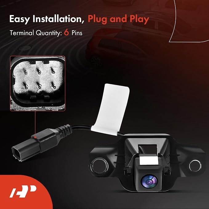 A-Premium Rear View Backup Camera Compatible with Lexus | Parking Camera for 2014 IS250, 2014 IS350 - Replace# 8679053031
