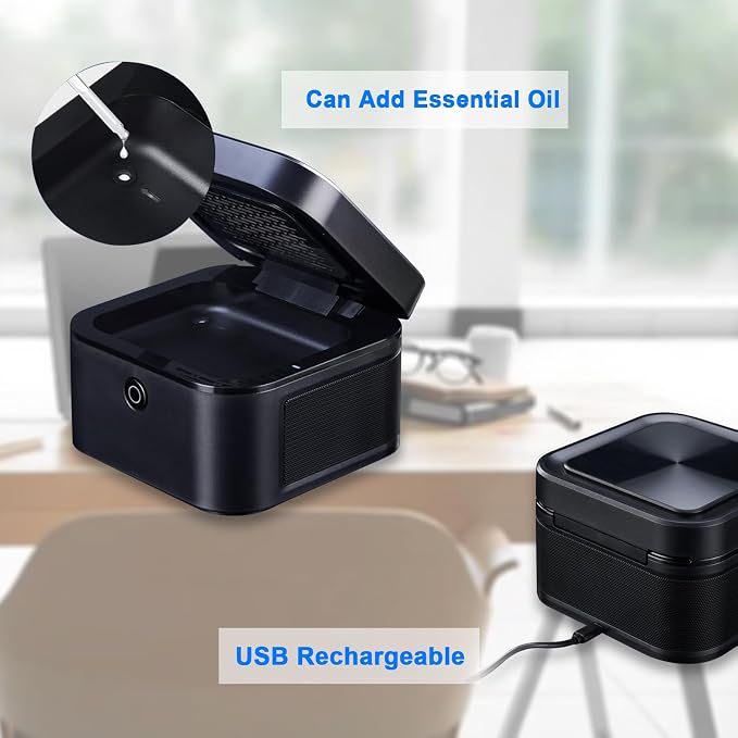 SHD Multifunctional Smokeless Ashtray,USB Rechargeable HEPA Filter Ashtray, Smoke Eaters for Home Room Office Car Indoor Outdoor