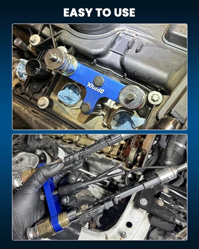 DPTOOL Fuel Injector Install & Remove Tool For BMW N20 N55 Automotive Engine Timing Tool Kit Fuel Injector Puller Removal Installation Tool for n55 engine since 2012 Replace 130320