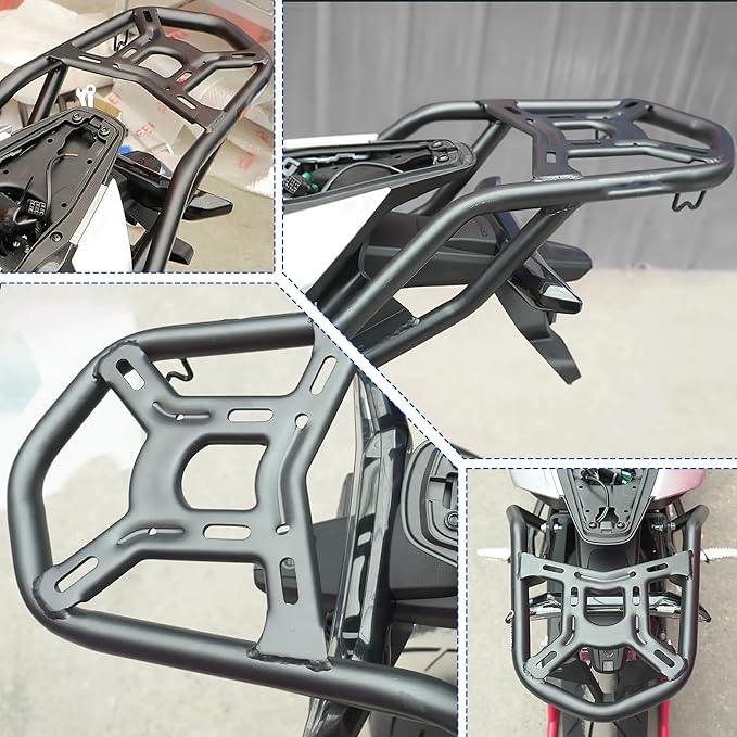 Motorcycle Luggage Rack Rear Storage Tour Pack Mount Compatible with CFMOTO 675SR 675SS 675NK 675SR-R