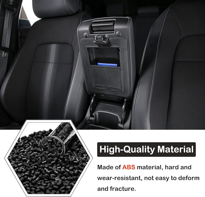 Car Armrest Hidden Storage Box Compatible with Honda Civic 2022 Auto Center Console Handrail Privacy Storage Box Organizer Tray Armrest Storage Box Container Insert Pallet Manager Interior Accessories