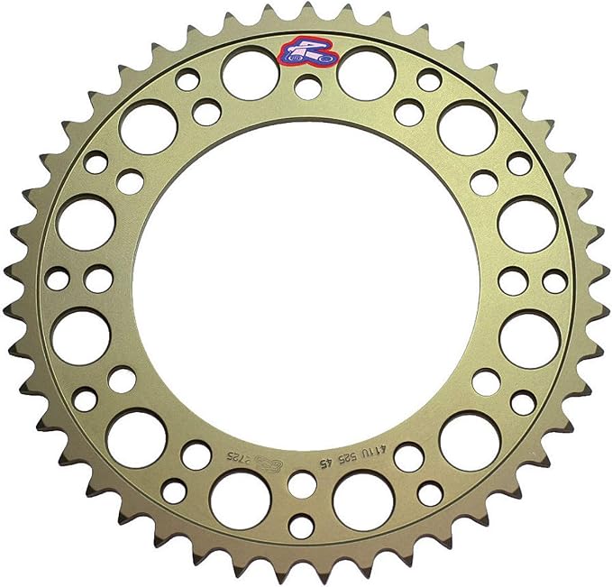 Renthal Rear Sprocket (520 / 41T) (Hard Anodized) for 99-02 Yamaha YZF-R6