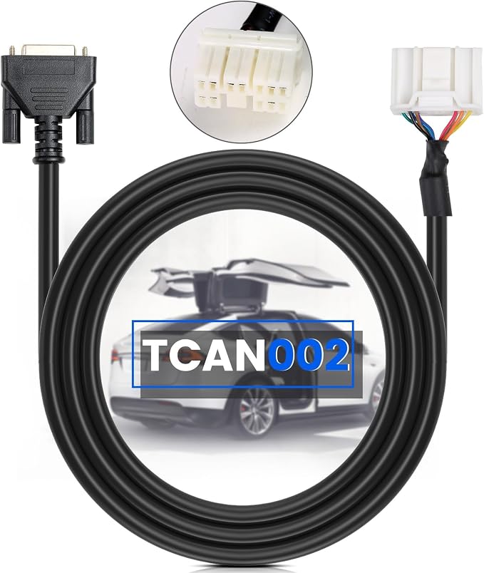 Diagnostic Cables Set fit for Tesla S/X, OBD2 Diagnostic Tools Adapter fit for Autel MaxiSYS 909/919/908SPro/Elite/Elite II/Ultra Tablets