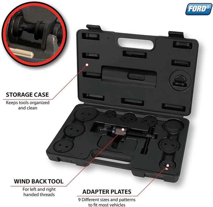 Performance Tool W89200 Disc Brake Caliper Service Set Brake
