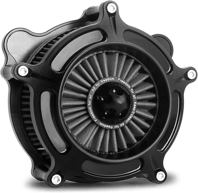 For harley air cleaner filter Sportster Softail Touring street road king glide Dyna for harley davidson air intake filters (OPS Black - Gray Filter, B-For Softail/Dyna 93-15 ，Touring 01-07)