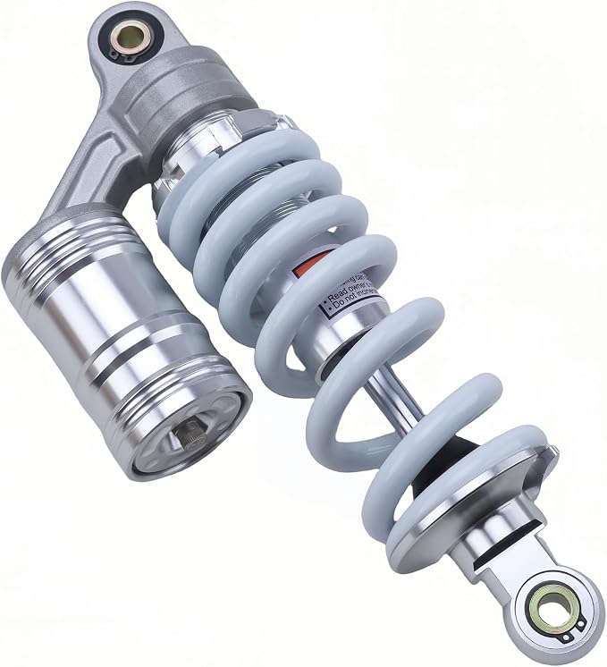 270mm 10.6in 800lbs Air Shock Absorber 11mm Spring Damper Shock Suspension Aluminum Alloy For 50cc 70cc 90cc 110cc 125cc Off Road Dirt Bike Pit Bike Motorcycle Parts