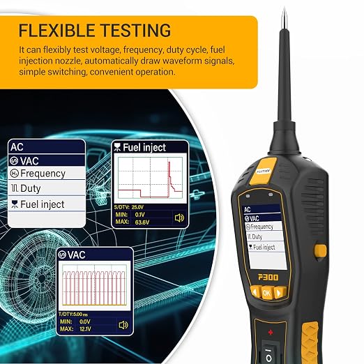 P300 6-30V Automotive Circuit Tracer & Circuit Breaker Finder Tool with 40FT Cord, User-Friendly Relay Tester & Car Battery Tester, Electrical Diagnostic Tool for Cars, Trucks and Motorcycles
