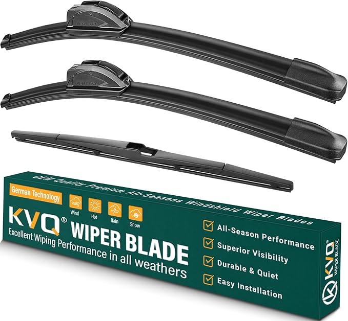 Windshield Wiper Blades Replacement for Lexus RX450h 2010-2015 RX350 2010-2015,Original Equipment Replacement Front Rear Wiper Blade Set - 26" 22" 16" (Set of 3)
