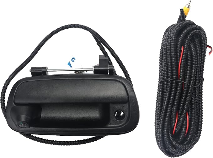 DYRDINSHOW Tailgate Handle Backup Camera Select for Toyota Tundra 2000-2006 Tailgaters Rear View Camera Replacement Car Door Tailgate Camera Park Assist Reverse Camera