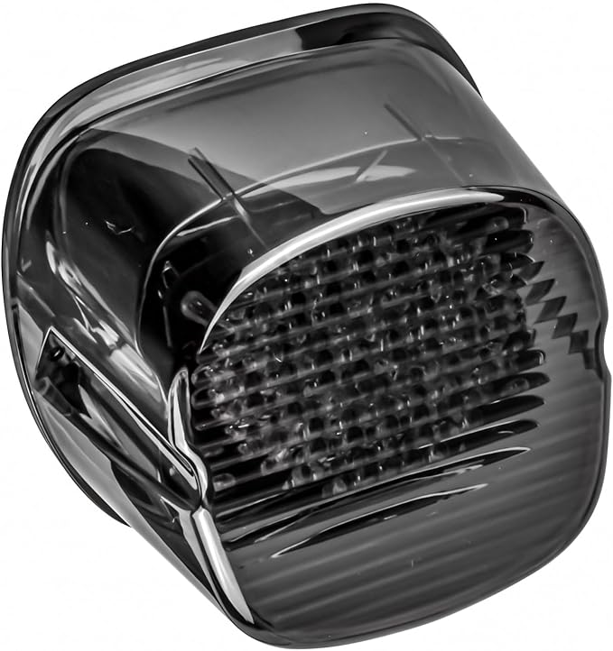Eagle Lights Strobing LED Brake Light for Harley Davidson Motorcycles with Bottom License Plate Window - Smoked