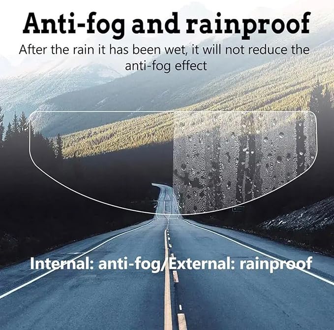 100ml Anti Fog Cleaner Sprays for Motorcycle Visors Prevents Buildup and Scratches Ensuring Clear