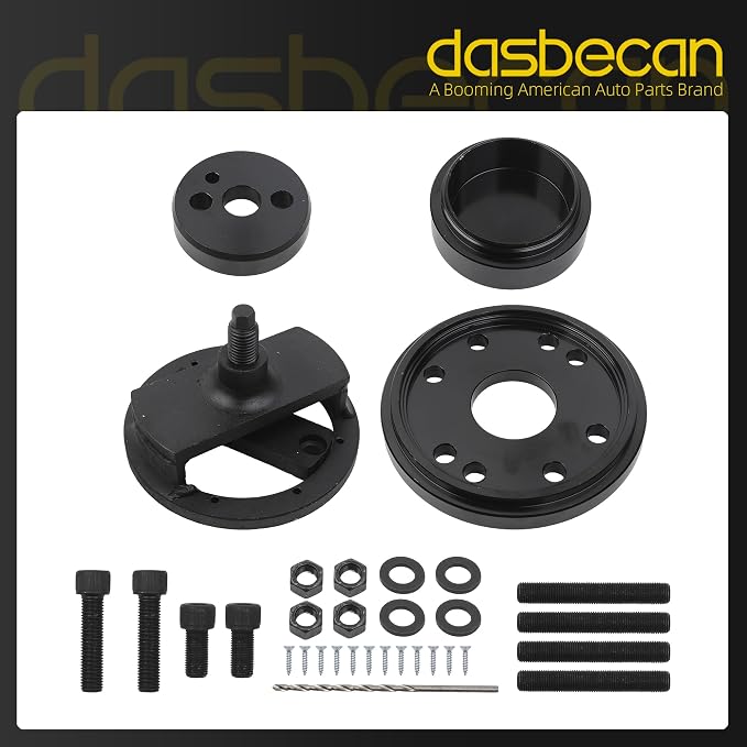 Dasbecan Front+Rear Crankshaft Seal Remover & Installer with Wear Sleeve Installer Tool Set Compatible with 1989-2016 Cummins 3.9L 5.9L 6.7L OE# 3824498 3824500 3164660 2063800090