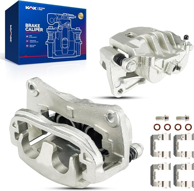 KAX Disc Brake Caliper Assembly Fit for Forester 2003-2018, Outback/Legacy 2002-2014, XV Crosstrek 2013-2015, Crosstrek 2016-2017, Impreza 2003-2005 2008-2014, Baja 2003-2006, Front Side