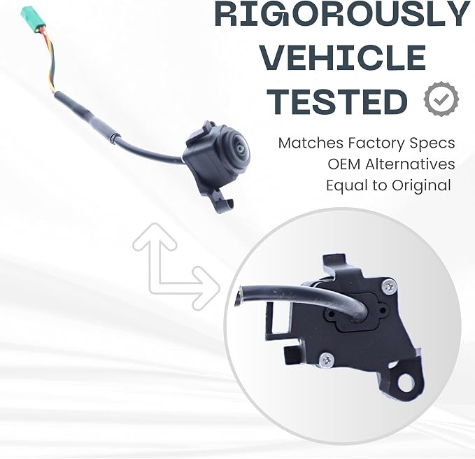 Right Side View Backup Camera Replaces for 2021 2022 2023 2024 Toyota Camry North America Built/Camry Hybrid OE Part # 8679006190 86790-06190