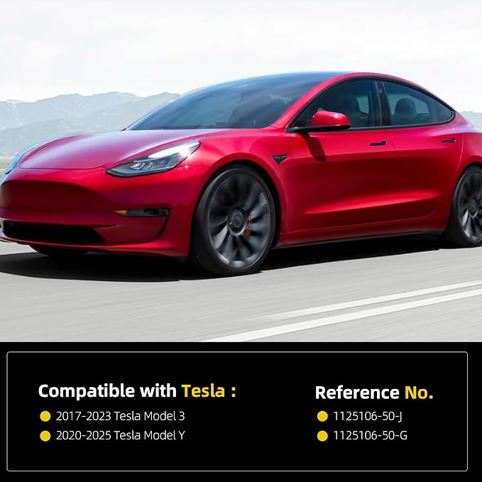 Dasbecan Front Fender Camera Compatible with 2017-2023 Tesla Model 3 2020-2023 2024 2025 Model Y Repeater Camera Left Driver Side Replace# 1125106-50-J 1125106-50-G