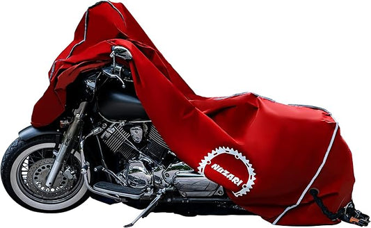 Premium Motorcycle Storage - Motorcycle Covers Waterproof Outdoor Storage - Dirt Bike Cover - Scooter Cover - Moped Cover L