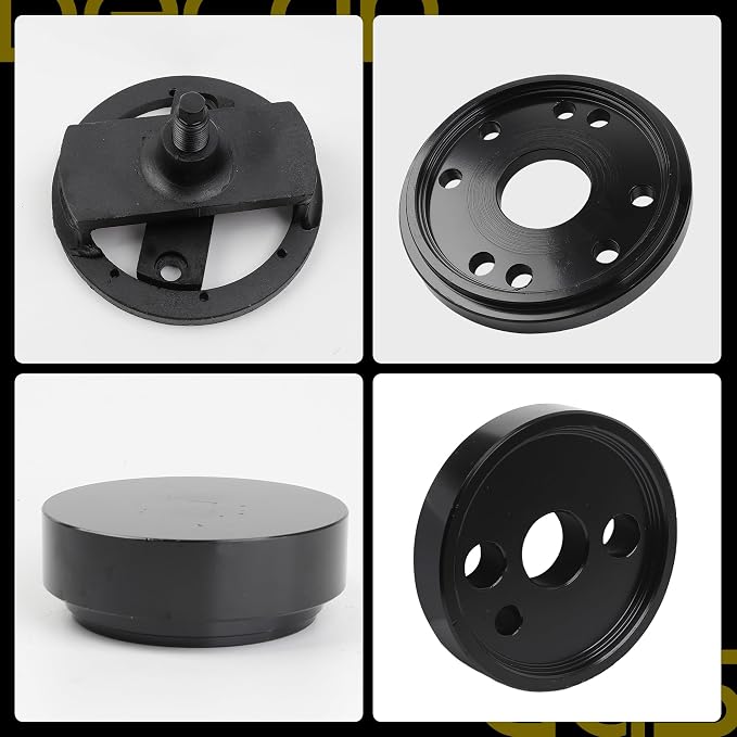 Dasbecan Front+Rear Crankshaft Seal Remover & Installer with Wear Sleeve Installer Tool Set Compatible with 1989-2016 Cummins 3.9L 5.9L 6.7L OE# 3824498 3824500 3164660 2063800090