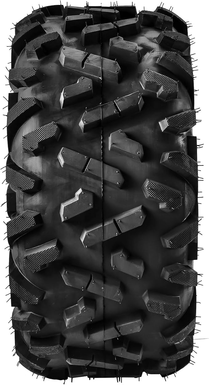 Torchbeam 25x10-12 ATV UTV Tires All-Terrain Quad Tire for All Trail Mud Pavement Sand Off-Road Tire,6 Ply, 2 pack