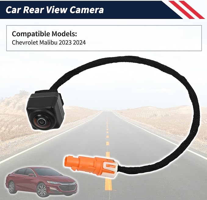 Car Rear View Camera Replace 84543080 42861580 Fit for Chevrolet Malibu 2023 2024 1.5L 4Cyl Reverse Parking Assist│Backup Camera Installation Monitor Systems