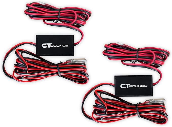 CT Sounds Meso 25mm 100 Watt Flush-Mount Premium Silk-Dome Tweeters, Pair