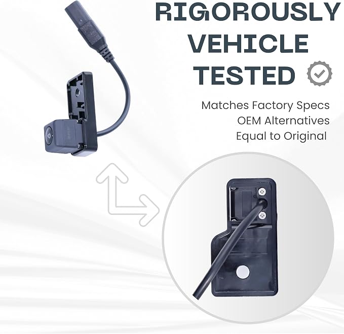 Backup Camera Replaces for 2014/05 2015 2016 2017 2018 2019 Toyota Aygo II (B4) OE Part # 867900H010