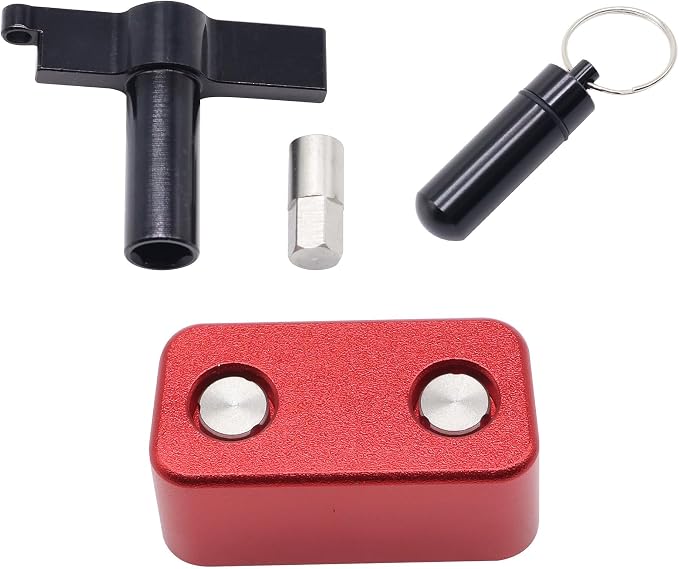 OBD2 Port Anti-Theft Lockout Tool/Protector, Version 2 Universal Fit for All Non-GM Vehicles, Aluminum Alloy Anti-Pry OBD-II Port Lock, Easy Install with Special Tool – Not Compatible with GM