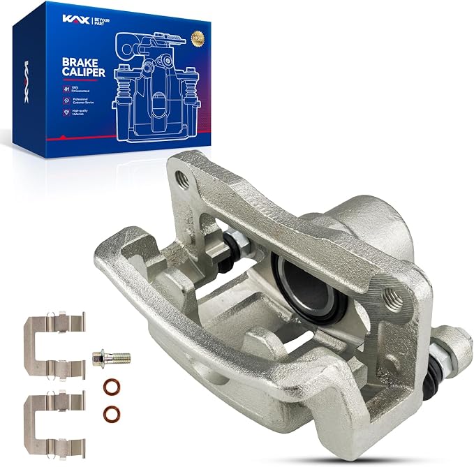 KAX Disc Brake Caliper Assembly Fit for Chevrolet Equinox 2007-2017, Captiva Sport 2012-2015, GMC Terrain 2010-2017, Saturn Vue 2008-2010, Pontiac Torrent 2007-2009, Rear Right Passenger Side