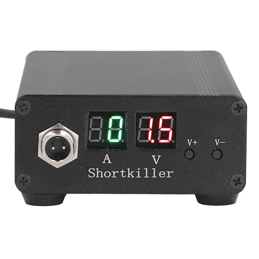 Mobile Phone Circuit Detector, VCC Power Supply Short Circuit Detector with Multiple Real Time Display Short Circuit Detection Box for Phone PC Motherboard Repair