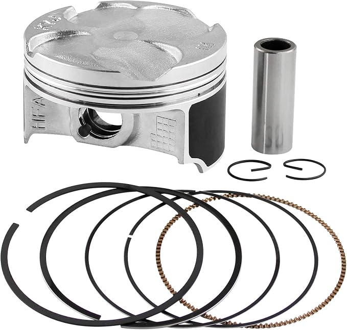 Road Passion 76mm Engine Piston and Piston Rings Pin Clips Kit for HONDA CBR250 2011-2013/ CRF250L CRF250 L 2013-2016