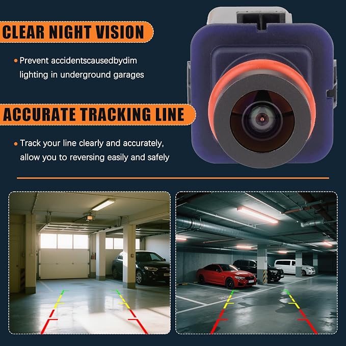 AG1T-19G490-AA Rear View Backup Camera Compatible with Ford Taurus 2010 2011 2012 Park Assist Camera Replaces # AG1Z-19G490-D